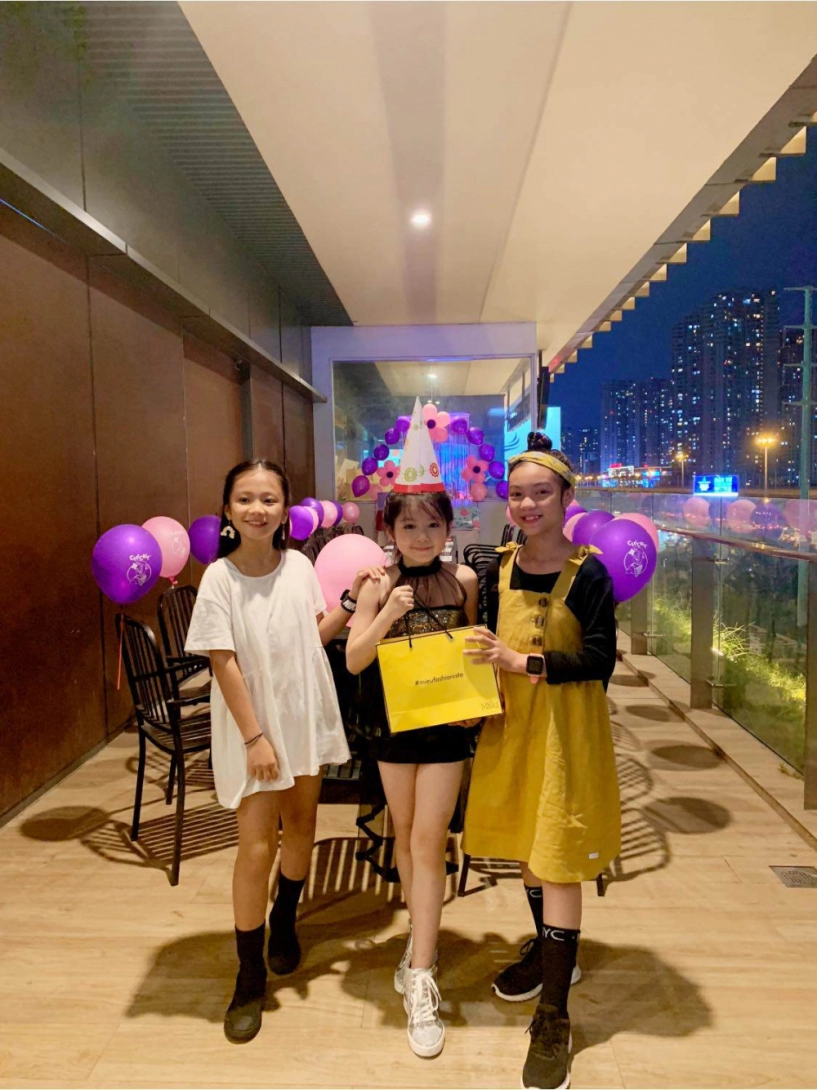 con gái trấn thành nhan sắc cực phẩm 7 tuổi mua đất bảo lộc làm sinh nhật hoành tráng - 7