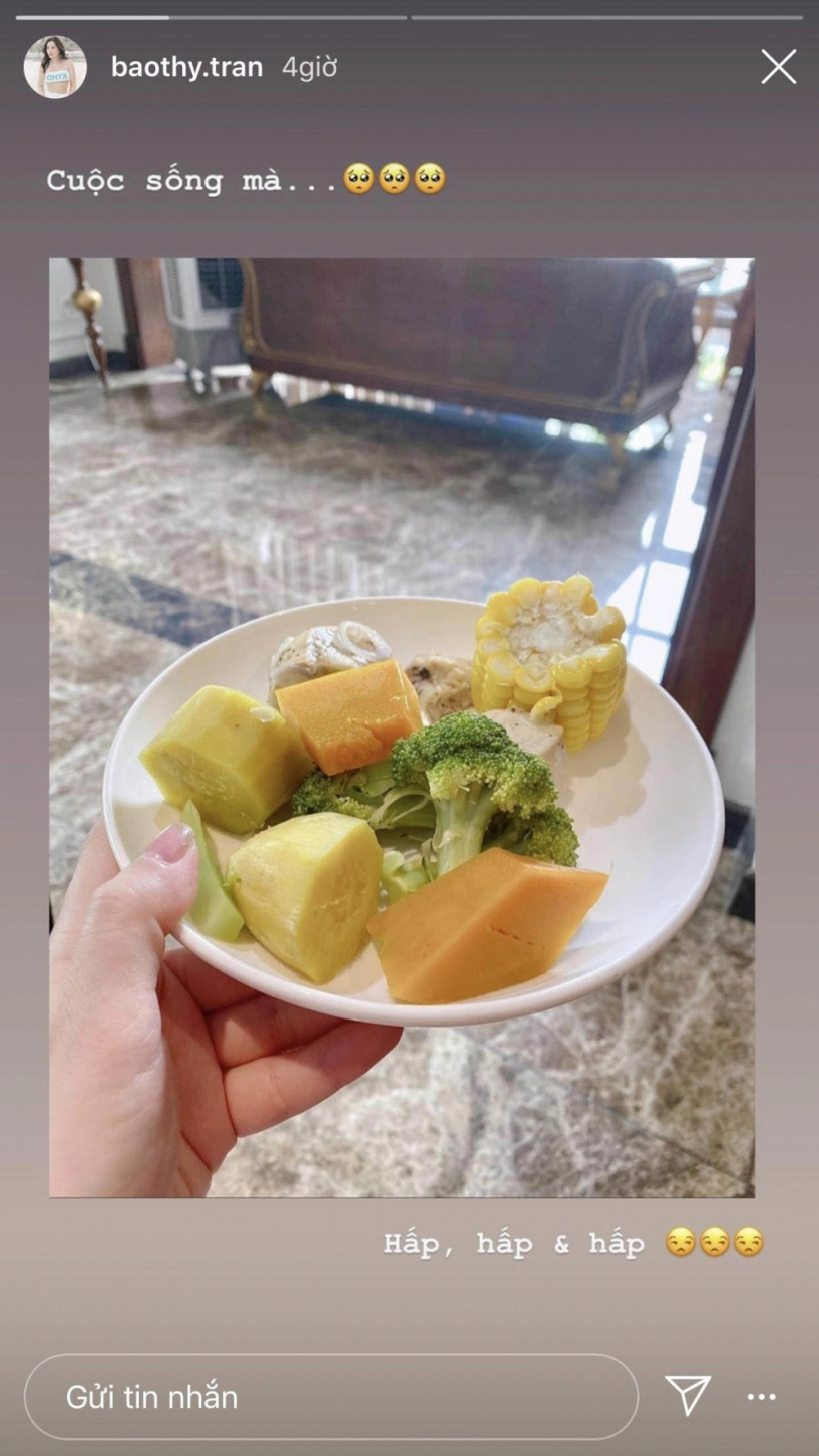 Dáng đẹp eo thon như bảo thy vẫn chăm ăn uống hà khắc mỗi ngày - 4