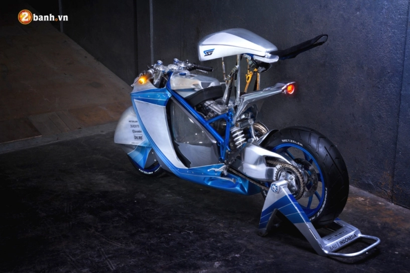 Ducati 848 tuyệt phẩm trong bản độ đến từ tương lai - 5