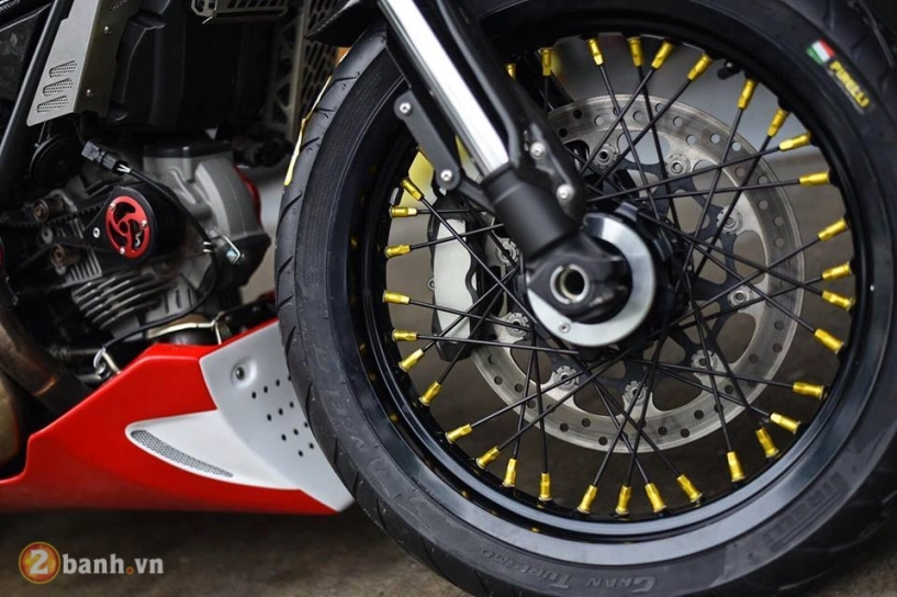 Ducati scrambler nổi loạn với phong cách tracker mang tên brat racer - 4