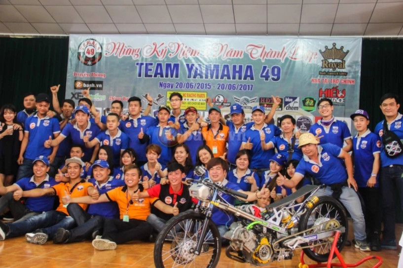 Hàng trăm biker đồng quy tụ mừng sinh nhật lần ii team yamaha 49 - 11