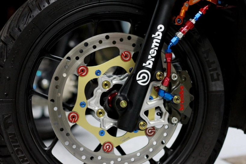 Honda click 125i đầy đẳng cấp với phiên bản redbull racing - 7