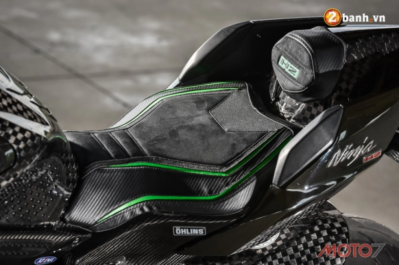 Kawasaki h2 siêu phẩm ninja full carbon fiber - 9