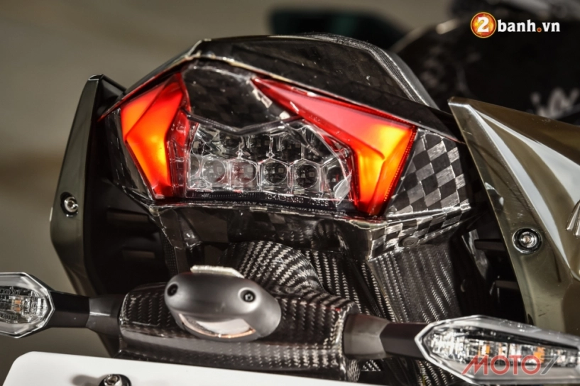 Kawasaki h2 siêu phẩm ninja full carbon fiber - 10