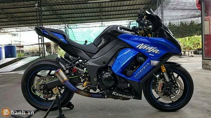 Kawasaki ninja 1000 hoàn hảo hơn với những trang bị hàng hiệu - 1