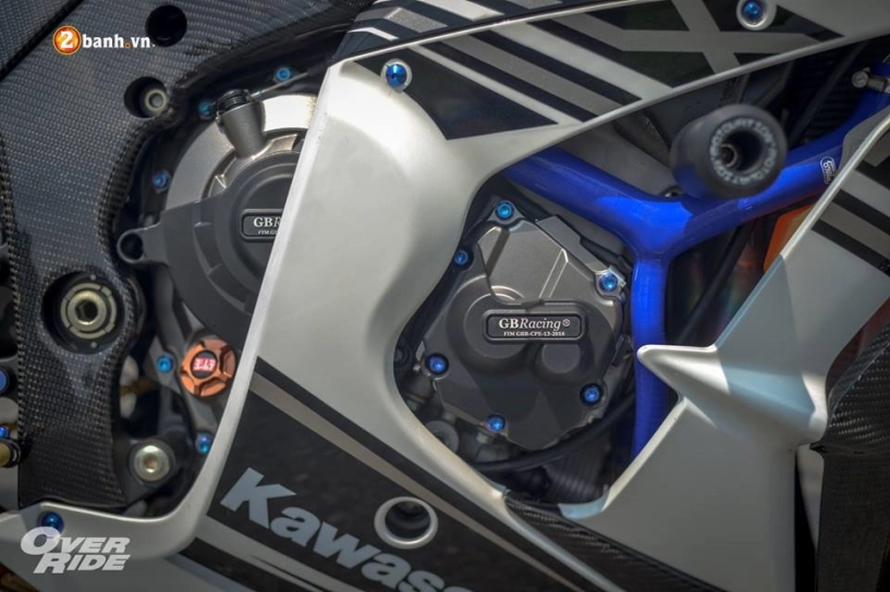 Kawasaki ninja zx-10r đẹp xuất thần trong bản độ full option - 14