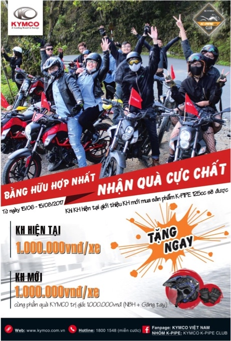 Kymco việt nam tung chương trình ưu đãi vô cùng hấp dẫn dành cho khách hàng - 2