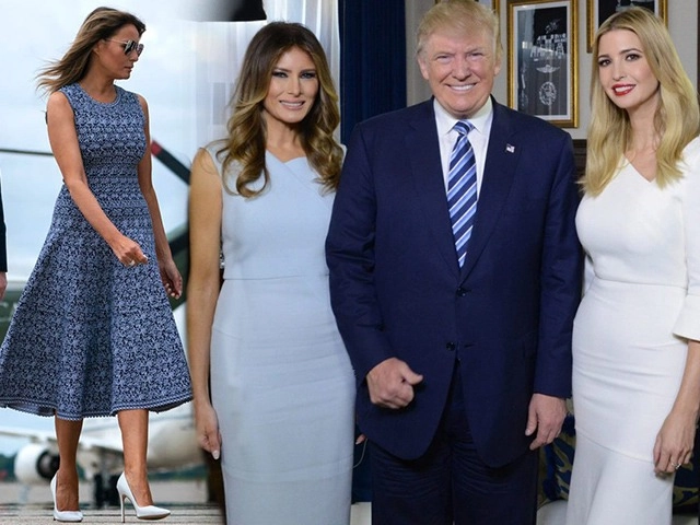 Luôn ăn mặc có đôi cớ sao lần này melania trump vừa gạt tay chồng vừa diện đồ lệch pha - 13