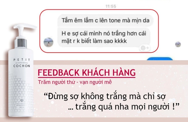 Lý do nên chọn kem dưỡng trắng da petit cochon - 4