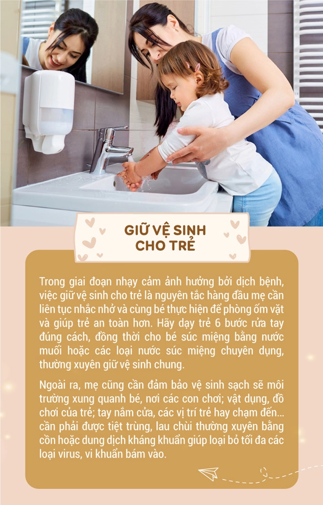 Mẹ mát tay nuôi con tiết lộ 4 nguyên tắc giúp trẻ ít ốm vặt - 1