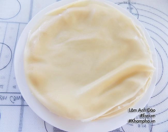 Mẹ ra tay làm ngay bánh crepe sầu riêng ngon mát thơm lừng con vui miệng ăn không ngừng nghỉ - 5