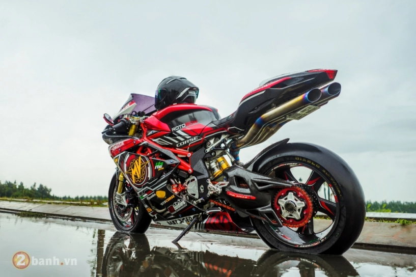 Mv agusta f4 rr đẹp không thể cưỡng trong bản độ tiền tỷ của biker việt - 3