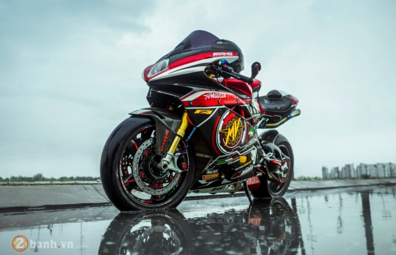 Mv agusta f4 rr đẹp không thể cưỡng trong bản độ tiền tỷ của biker việt - 10