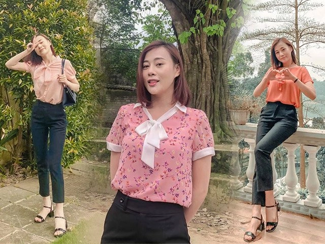 Ngày nào còn theo style gái quê cô giáo uyên giờ là tiểu thư mặc sơmi thôi cũng sangchảnh - 27