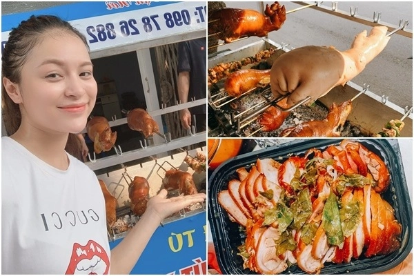 Nữ sinh hot nhất nhì quỳnh búp bê ngoài đời con 3 tuổi đi bán chân giò nướng - 20