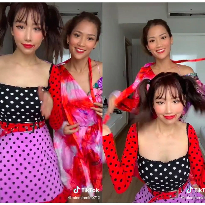 Ở nhà mùa dịch min cùng chị gái thay 7749 bộ đồ chỉ đểquay tiktok - 9