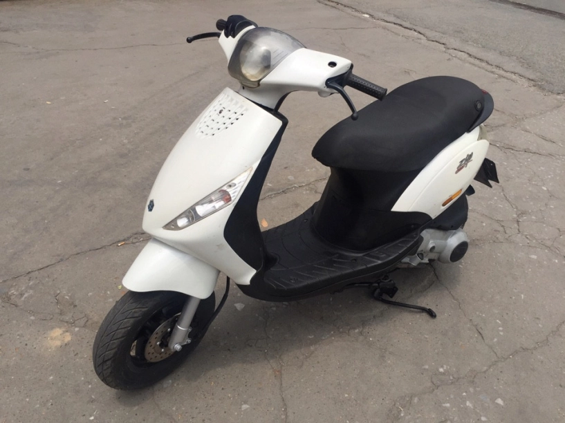 Piaggio zip nhâp khâu ý màu trắng xe đẹp biển 29 - 4