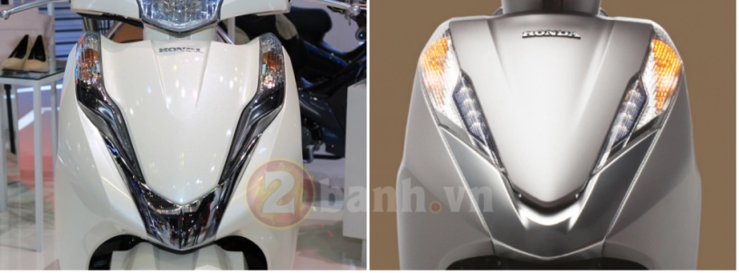 So sánh honda lead 125 2017 và honda lead 125 2016 - 2