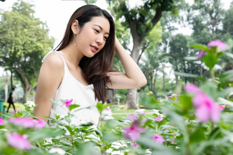 Thuý vân bầu bì những ngày cuối thai kỳ mặt hơi phù nhưng làn da vẫn chuẩn mác hoa hậu - 6