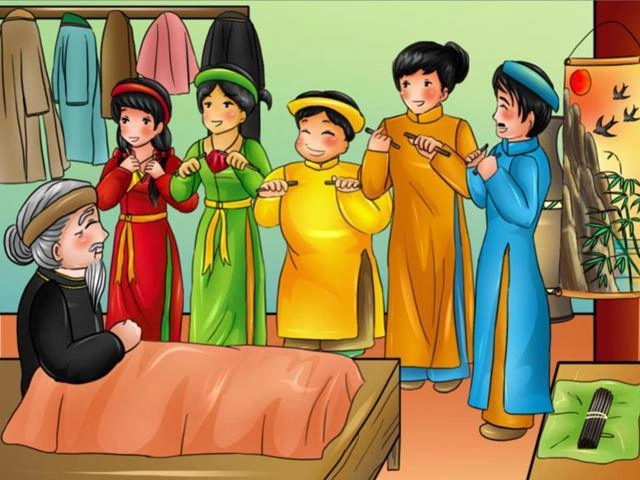 Truyện cổ tích câu chuyện bó đũa - 2