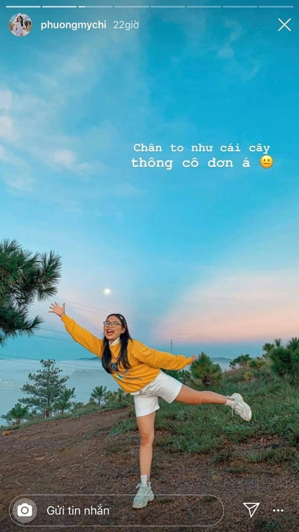 Tự ví đôi chân to như cây thông phương mỹ chi vẫn ngày càng xinh xắn phù hợp lứa tuổi - 2