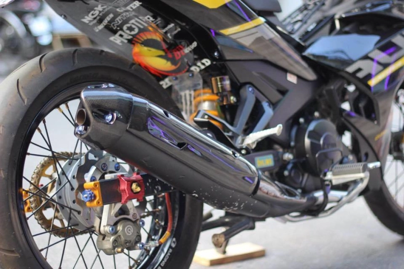 Yamaha exciter 150cc ma thuật đen hút hồn - 5