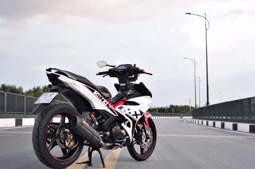 Yamaha exciter 150cc xám đẹp trai lai rai buổi chiều - 7