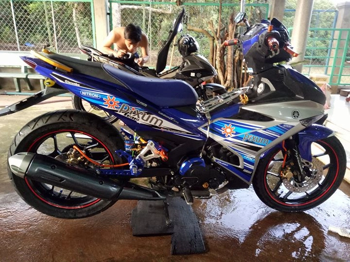 Yamaha exciter 150cc xanh sạch sẽ - 6