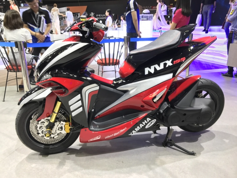 Yamaha nvx 155 độ biến hình từ phillippines về trưng bày ở motorshow - 1