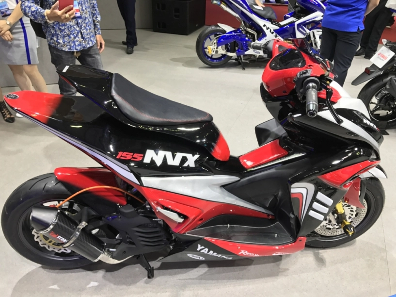 Yamaha nvx 155 độ biến hình từ phillippines về trưng bày ở motorshow - 2