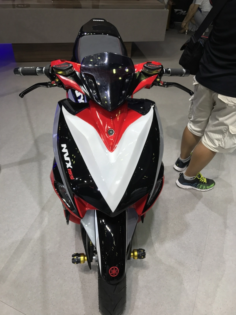 Yamaha nvx 155 độ biến hình từ phillippines về trưng bày ở motorshow - 3