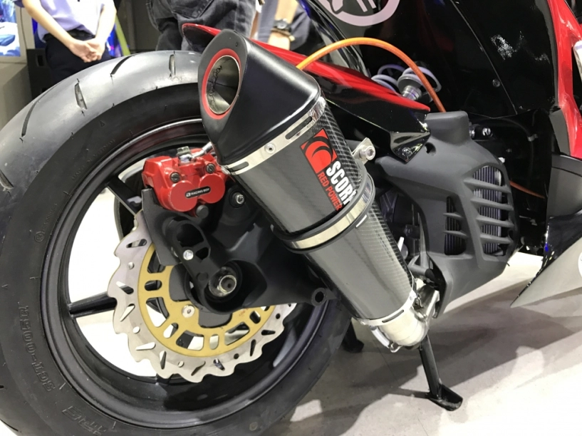 Yamaha nvx 155 độ biến hình từ phillippines về trưng bày ở motorshow - 11