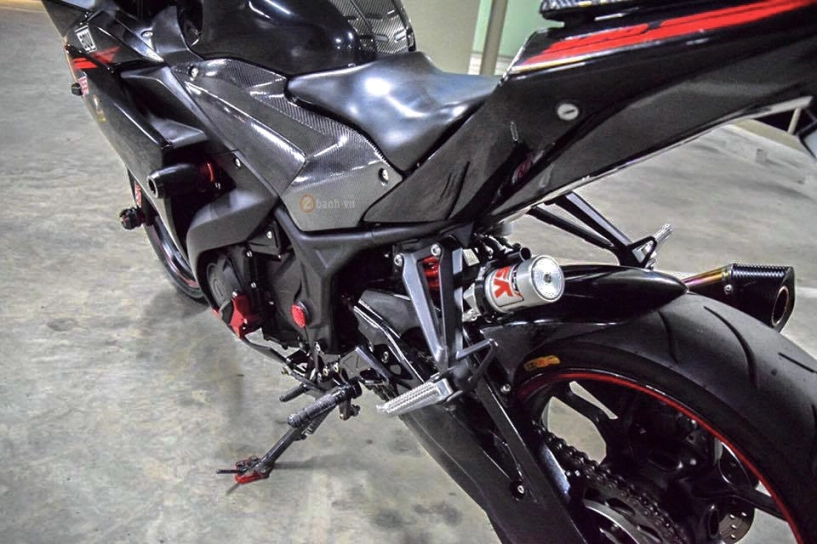 Yamaha r3 độ đầy phong cách với phiên bản dark knight - 8