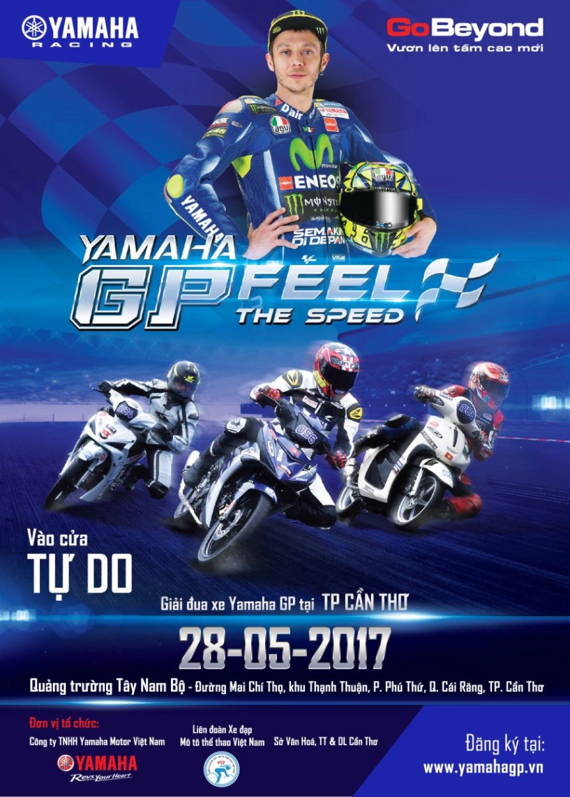 Yamaha tổ chức giải đua xe yamaha gp 2017 - 1