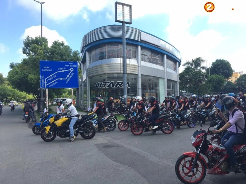 Đại hội suzuki 2017 - hàng trăm biker chạy raider đồng quy tụ - 4