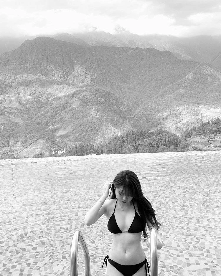 Diện bikini khoe dáng nuột thế này nhưng bạn gái quang hải vẫn bị body-shaming - 3