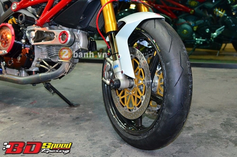 Ducati monster 796 con quái vật gác đồ hiệu đầy hầm hố đến ấn tượng - 6