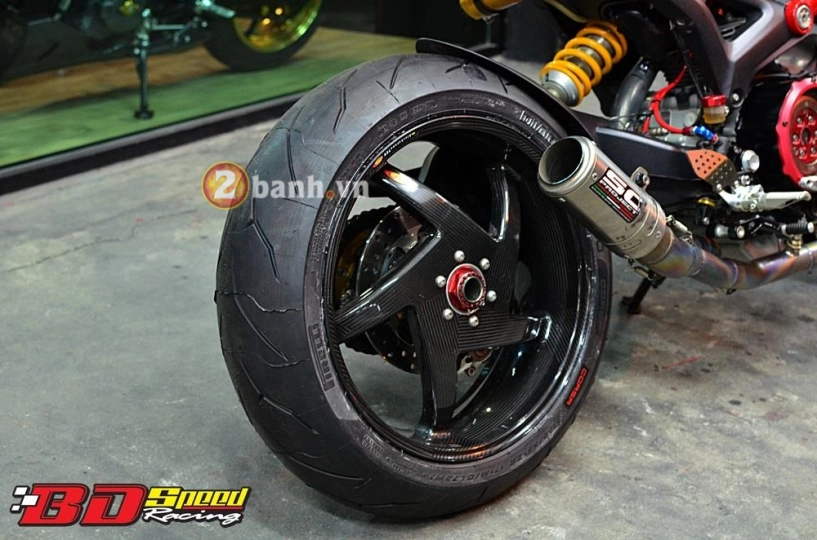 Ducati monster 796 con quái vật gác đồ hiệu đầy hầm hố đến ấn tượng - 7
