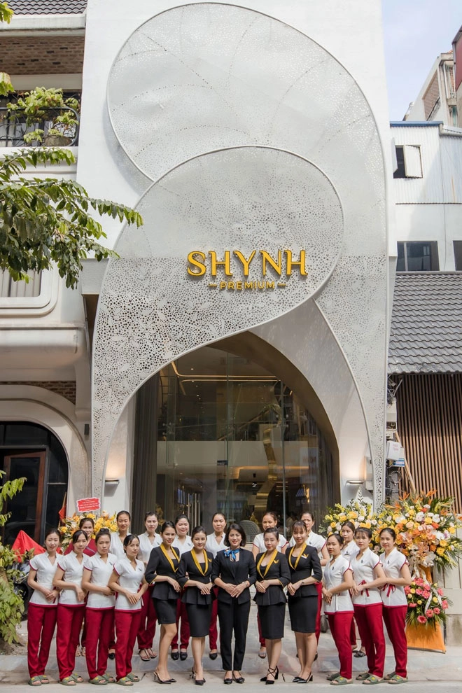 Giới sành làm đẹp miền bắc choáng ngợp trước không gian đẳng cấp của shynh premium triệu việt vương - 1