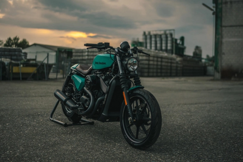 Harley street 750 mẫu môtô giá rẻ độ độc với chi phí thấp - 2