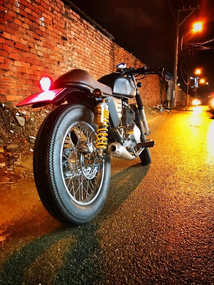 Honda la 250 lên cafe racer - 6