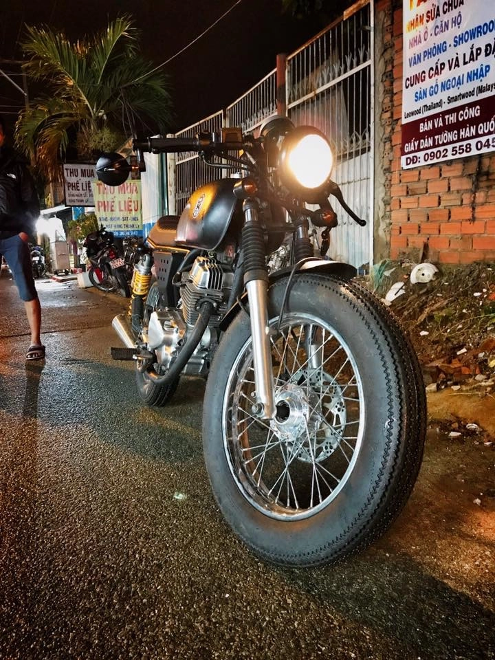 Honda la 250 lên cafe racer - 7