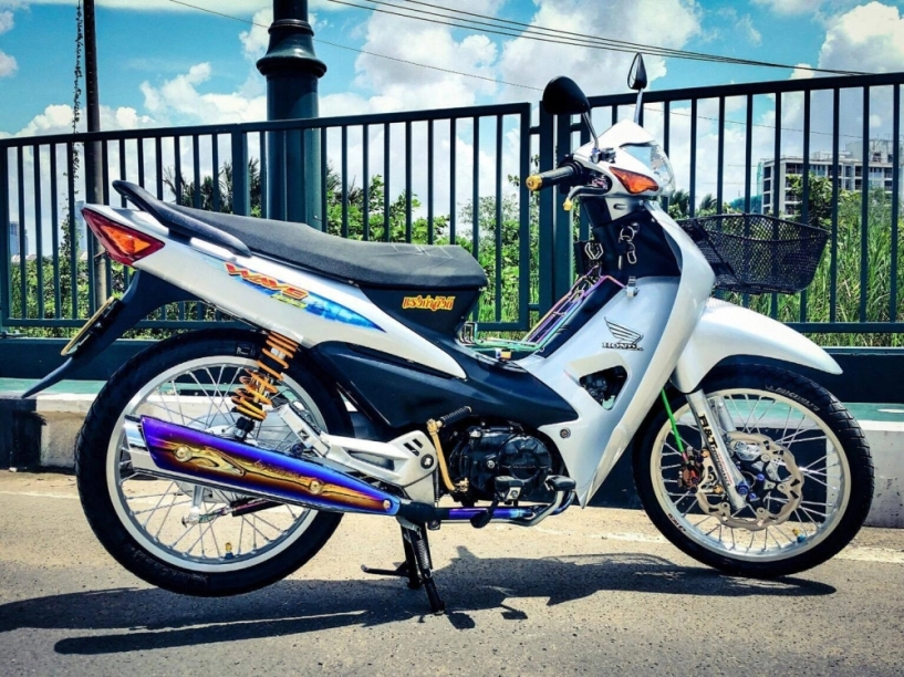 Honda wave a kị sĩ mang vũ khí titan - 1