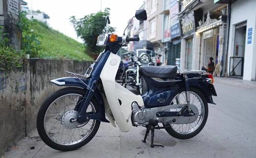 Mỗi ngày đi 5 km sau 19 năm honda super cub 70 custom đời 1998 được rao với giá 85 triệu - 1