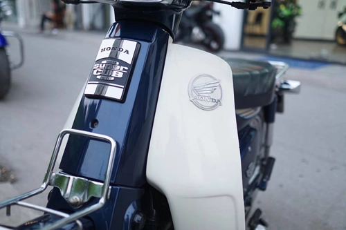 Mỗi ngày đi 5 km sau 19 năm honda super cub 70 custom đời 1998 được rao với giá 85 triệu - 4