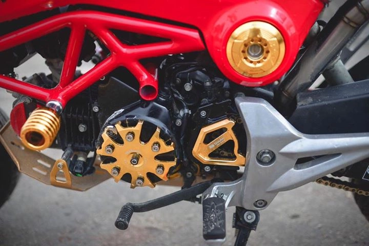 Msx phiên bản độ ducati hyper motard cực kỳ táo bạo - 7