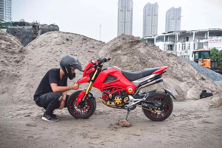 Msx phiên bản độ ducati hyper motard cực kỳ táo bạo - 11