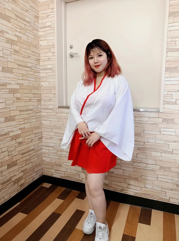 Ngực to đến 110cm hot girl hải dương tự tin khoe mặc nội y size xl - 11