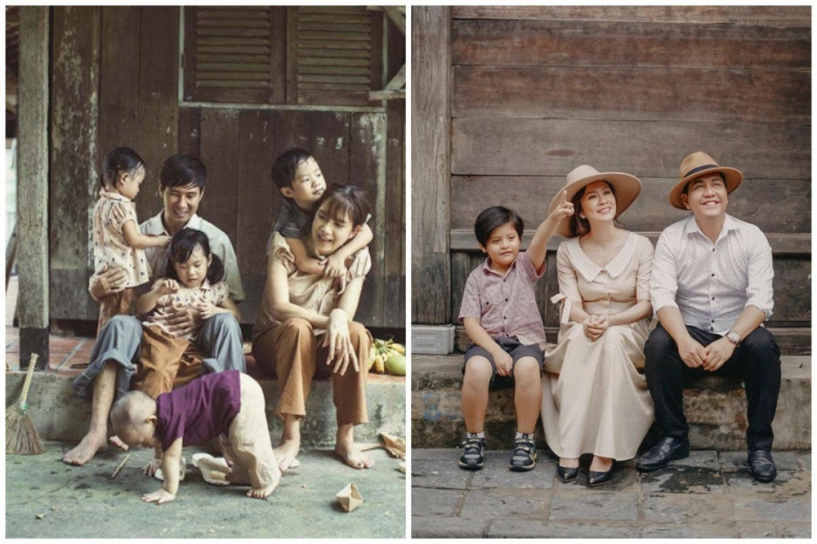 Nhà có hai nàng tiên lưu hương giang mất cả tiếng hội ý để mặc đồ đồng điệu cùng con - 11