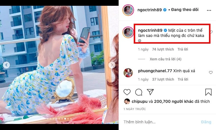 Nổi tiếng body không chút mỡ thừa nhưng ngọc trinh lại lộ cằm nọng mỡ ở góc chụp nghiêng - 10